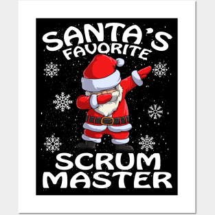 Santas Favorite Scrum Master Christmas Posters and Art